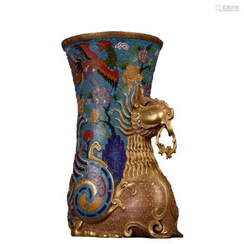 A Chinese Cloisonne Decoration