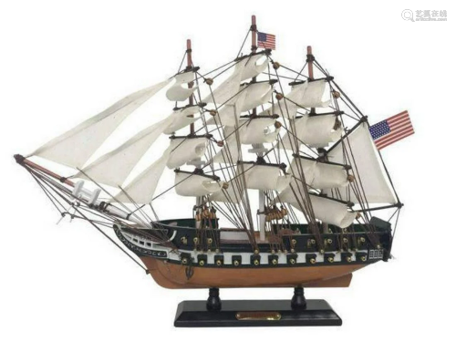 Wooden USS Constitution Limited Tall Ship Model 15"