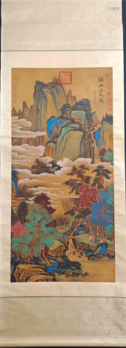 A Chinese Scroll Painting