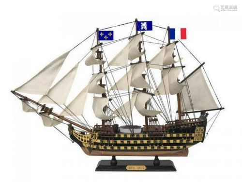 Royal Louis Wooden Tall Ship Model 24"