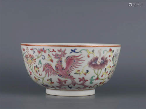 A Chinese Famille-Rose Porcelain Bowl