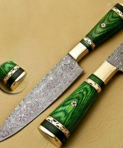 The MasterChef's Damascus Chef knife