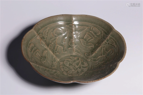 A Chinese Yao Glazed Bowl