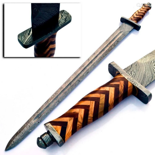 THE BARONS Damascus Sword