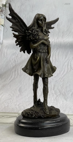 Fantasy Fairy Angel Bronze Sculpture