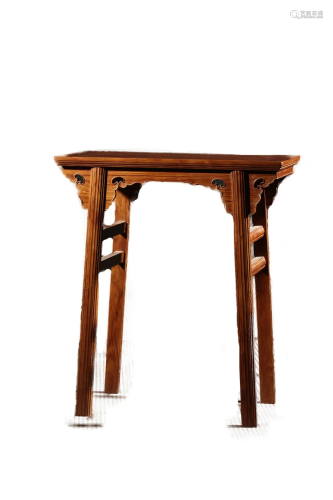 A Chinese Carved Hardwood Table