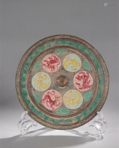 A Chinese Bronze Mirror