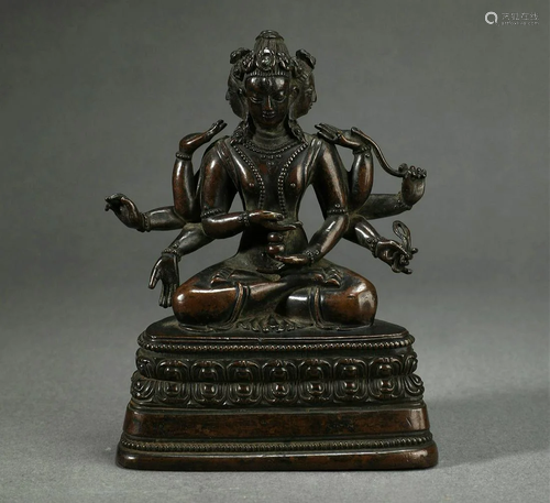 Bronze Figure of Buddha