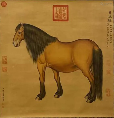 Lang Shining, Chinese Horse Painting