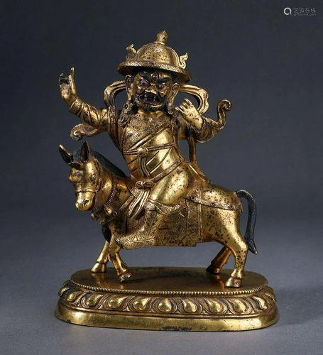 Gilt Bronze Figure of Buddha