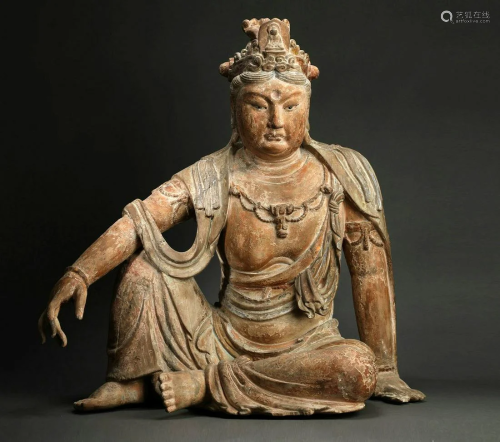 Chinese Figure of Seated Buddha