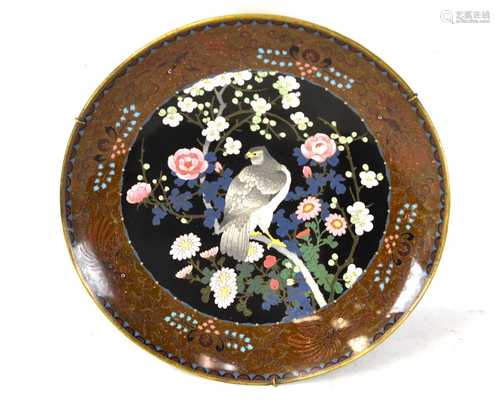 Japanese Cloisonne Charger