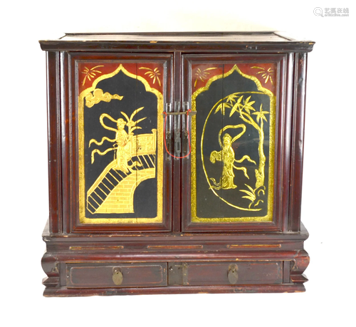 Chinese Wood Cabinet