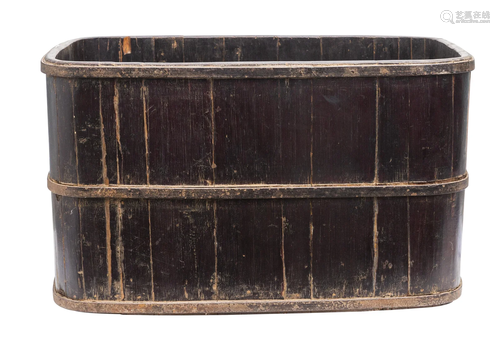 19th Century Zlitan Oval Tub