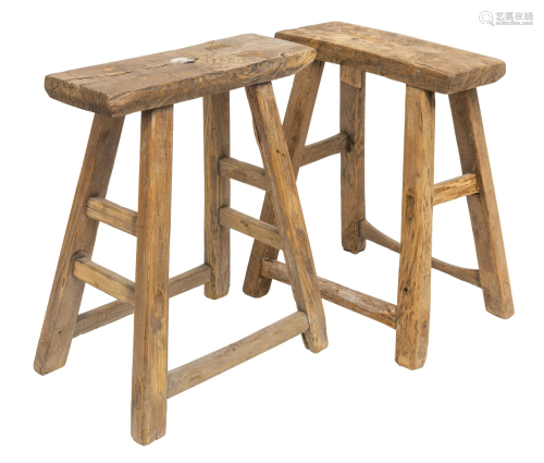 Chinese Dry Finish Recrangular Stools