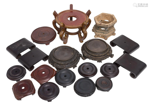 Selection of Various Chinese Stands
