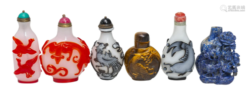 Chinese Carved Snuff Bottles