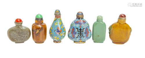 Assembled Chinese Antique Snuff Bottles