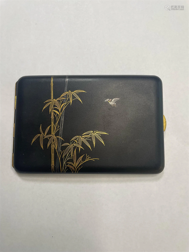 Japanese Enameled Cigarette Case