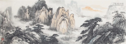 A FINE CHINESE PAINTING, ATTRIBUTED TO YANG XI YUAN