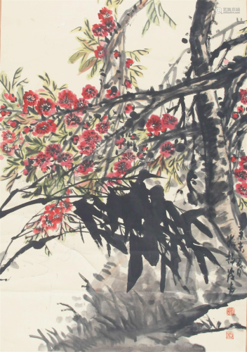 A FINE CHINESE PAINTING, ATTRIBUTED TO GONG YANG MAO
