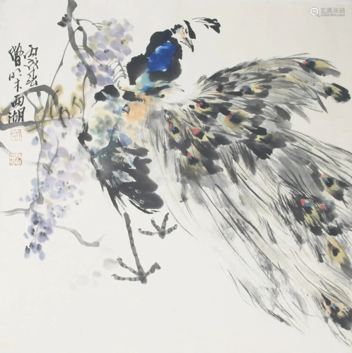 CHINESE PAINTING ATTRIBUTED TO ZHOU ZHI MING