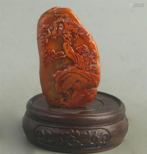 A FINE TIAN HUANG STONE SEAL