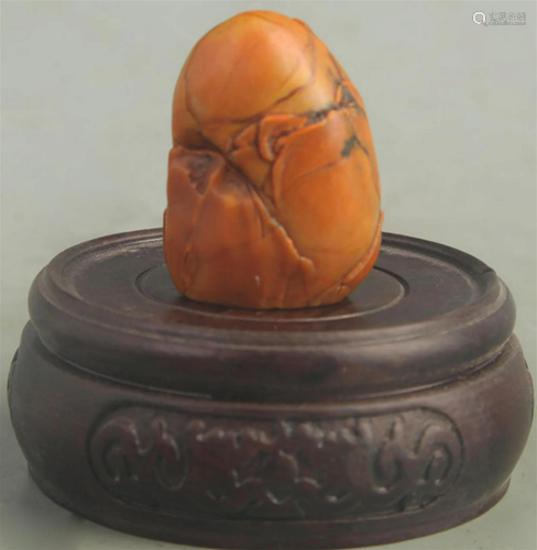 A FINE TIAN HUANG STONE SEAL