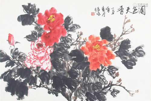 CHINESE PAINTING ATTRIBUTED TO LIU ZHEN DONG