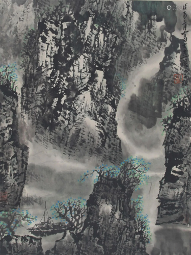 CHINESE PAINTING ATTRIBUTED TO LI YING