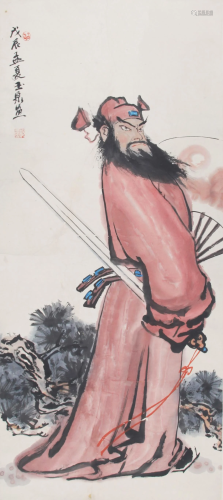 A FINE CHINESE PAINTING, ATTRIBUTED TO XING YU QUAN