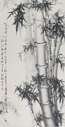 A FINE CHINESE PAINTING, ATTRIBUTED TO QIU GUO RUI