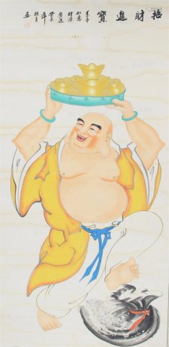 A FINE CHINESE PAINTING, ATTRIBUTED TO TAO JIN HENG