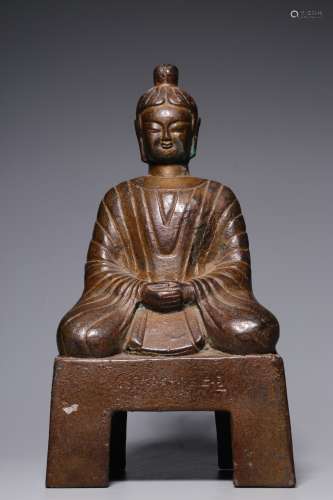 Chinese sakyamuni Bench Buddha