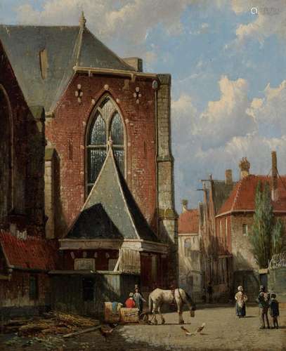 ATTRIBUTED TO WILLEM KOEKKOEK (AMSTERDAM 1839 - NIEUWER-AMST...