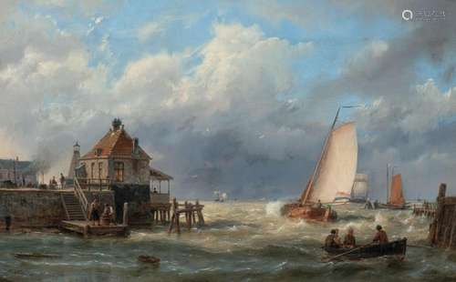 HERMANUS KOEKKOEK I (MIDDELBURG 1815 - HAARLEM 1882)