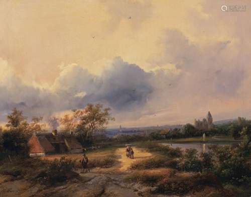 JOHANNES PETRUS VAN VELZEN (HAARLEM 1816 - BRUSSELS 1853)