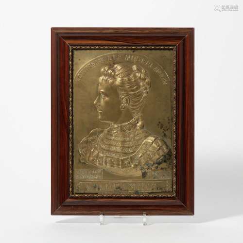 A BRONZE PLAQUETTE BY JOHAN HENDRIK BAARS (AMSTERDAM 1875 - ...