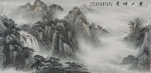 A CHINESE PAINTING ON PAPER BY WANG FU SUZHOU, 20TH-21TH CEN...