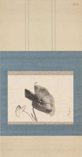 A JAPANESE SCROLL PAINTING BY IMAI KEIJU (MIE 1891 - 1967)