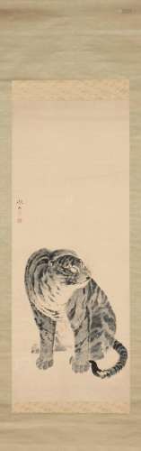 A JAPANESE SCROLL PAINTING BY MORI TETSUZAN (JAPANESE 1775 -...