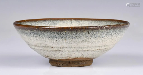 A Jun Type Glazed Tea Bowl