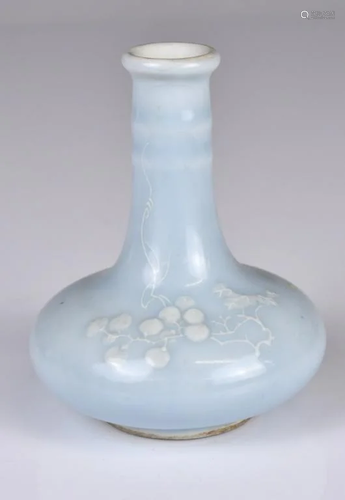 A Light Blue Glazed Vase