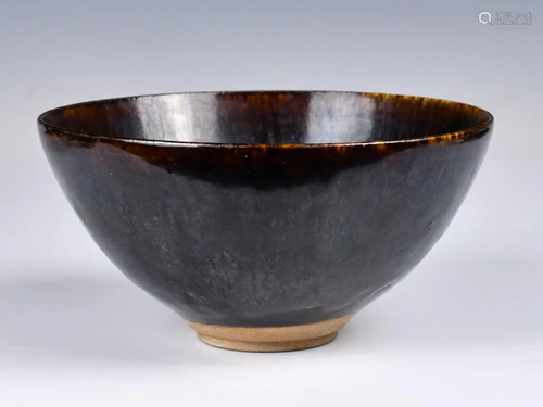 A Jizhou Brown Glazed Bowl