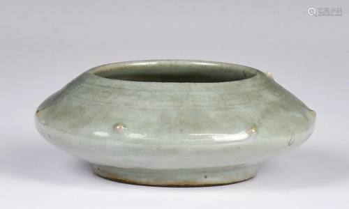 A Celadon Glazed Water Pot