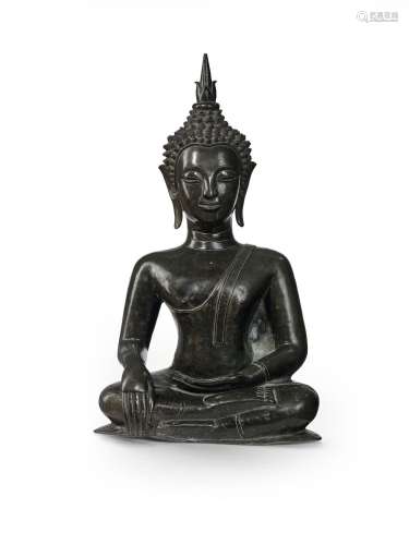 泰國 昌盛時期 十六世紀 銅佛陀坐像