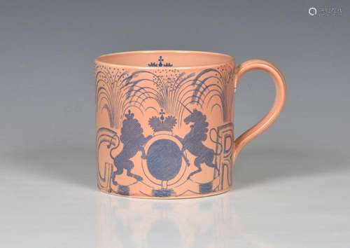 Eric Ravilious for Wedgwood - a rare commemorative mug for t...