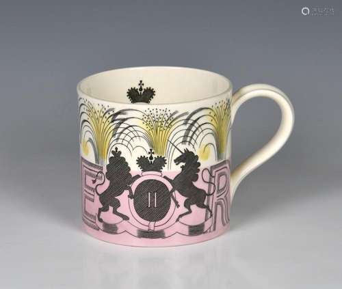 Eric Ravilious for Wedgwood - a commemorative mug for the 19...