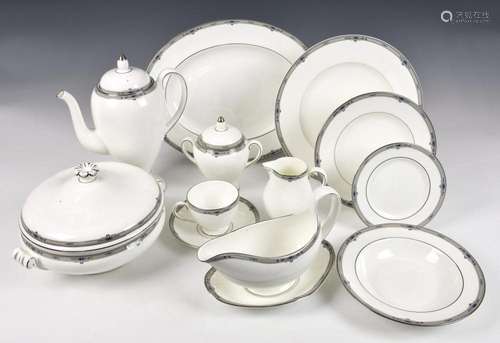 A Wedgwood 'Amherst' dinner service for six includin...