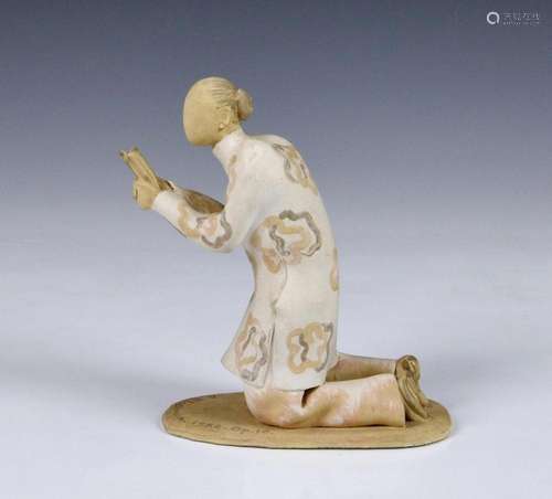 Audrey Blackman (British, 1907-1990) a rolled clay figure of...